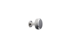 Knop villa round ø30x20 zamak nikkel